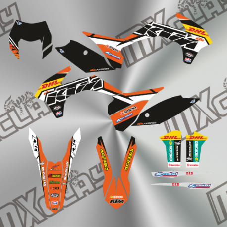 KTM EXC 2014/16 RÉPLICA DHL